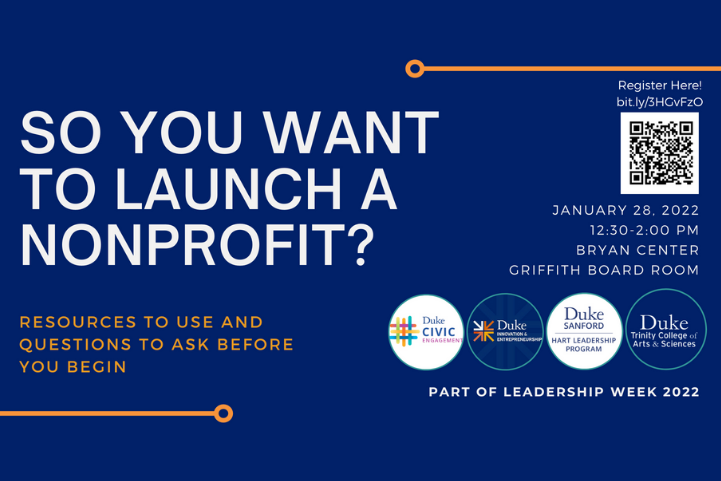 So you want to launch a nonprofit?